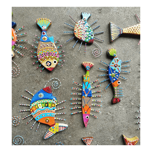 L'artisanat en bois personnalisé professionnel est un poisson en bois pour les enfants à jouer et à éduquer - Product Image 4