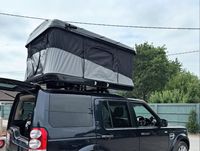 Tente de toit de voiture à vente directe d'usine, entièrement automatique, épaissie, pour camping extérieur, tente de camping rigide pour véhicule
