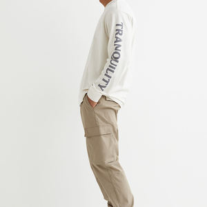 Pantalones cargo 100% poliéster, nuevos pantalones deportivos ajustados para hombre, joggers para hombre - Product Image 1