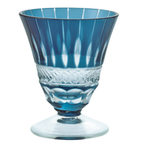 Coupe à saké japonaise en verre Kiriko Benkan de qualité supérieure, design élégant Wabi-Sabi, plusieurs couleurs, légère, pour restaurants japonais