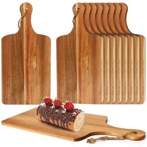 Nouvelle planche à découper rectangulaire en bois naturel, écologique, lavable au lave-vaisselle, épaisseur 1,5 cm, pour fromage et légumes - Product Image 4
