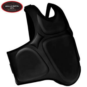 Nouveauté : Meilleur fournisseur 2025 – Protège-poitrine de boxe en cuir PU de qualité supérieure, équipement de combat par ABDULLAH MARTIAL ARTS - Product Image 2