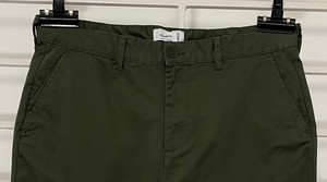 Pantalon mince d'été en sergé de coton pour hommes, respirant, droit, léger, teint uni, Offre Spéciale personnalisable, service OEM - Product Image 3