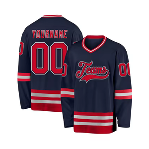 2024 maillot de Hockey sur glace broderie chemises cousues uniforme maison porter personnalisé Sublimation Multy couleur maillot de Hockey sur glace - Product Image 2