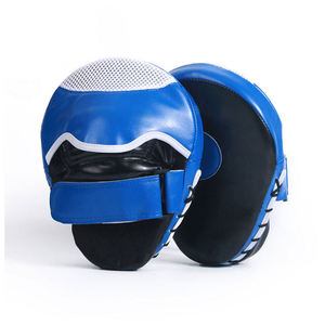 Top Quality Boxing Mitt <b>Pads</b> Custom Boxing Focus Mitts <b>Pads</b> PU Leather Made With Customized Logo - Product Image 1