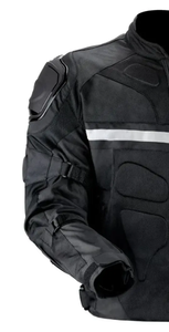Alta Calidad Bajo MOQ Moto Chaqueta de cuero 600D Cordura Chaqueta de cuero de la moto - Product Image 4