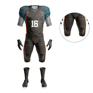 Uniformes de football respirants de haute qualité, ensemble complet personnalisé avec des techniques imprimées, uniformes de haute qualité, vente en gros en usine - Product Image 5