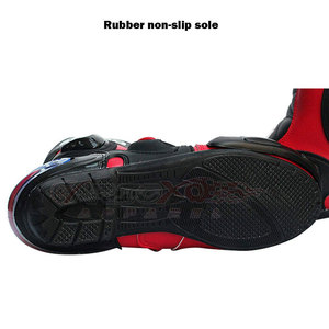 Botas de Motociclismo Deportivas de Cuero Transpirable e Impermeable para Hombre, para Carreras de Motos y Motocross - Product Image 3