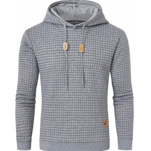Sudadera con Capucha Casual de Invierno para Hombre, Manga Larga, Alta Calidad, Estilo Urbano Deportivo con Diseño Dobby, Tela de 330g, Colores Personalizables - Product Image 2
