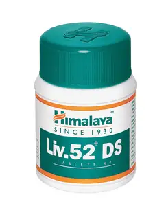 HIMALAYA Liv 52 DS-Tablet Herbal untuk Live-himai Wellness LIv 52