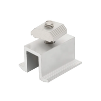 Support solaire EuroHa ESA en aluminium anodisé argenté de haute qualité pour système de carport à montage au sol et sur toit, modules photovoltaïques encadrés, résistant au vent et à la neige