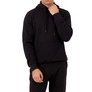 Nueva llegada caliente hombres ropa casual sudaderas con capucha liso teñido precio asequible hombres sudaderas con capucha para la temporada de invierno - Product Image 2
