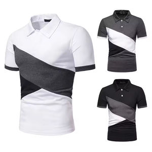 2025 gros Logo personnalisé grande taille hommes Polo Style européen été mode respirant coton T-Shirt sur ZOHAN CRÉATIONS - Product Image 2
