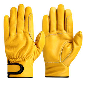 Gants de travail de sécurité en cuir anti-chaleur personnalisés, fabriqués aux États-Unis, pour la soudure - Product Image 5