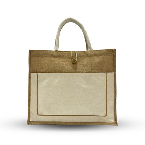 Sacs de transport de vin élégants en jute écologique avec poignée en corde à cordon pour les cadeaux de fête Emballage cadeau quantité minimale de commande 50 fournitures d'exportation en vrac - Product Image 1