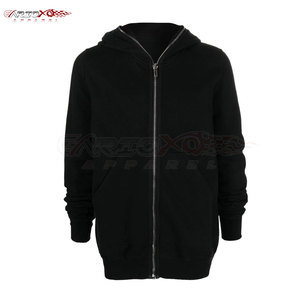 Versatile Basics Sweat à capuche pour hommes avec fermeture éclair complète et capuche à cordon de serrage pour la gym ou le streetwear Sweat à capuche zippé pour hommes - Product Image 1