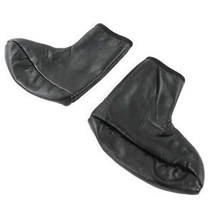 Chaussettes unisexes en cuir au design personnalisé spécial pour les pantoufles musulmanes vamdu, prière, umra khouffain - Product Image 2