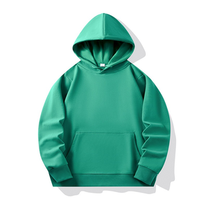 Sweat-shirts à capuche de haute qualité 300 g/m², sweat-shirts à capuche surdimensionnés de haute qualité, en molleton de coton uni, basiques, en coton mélangé - Product Image 2