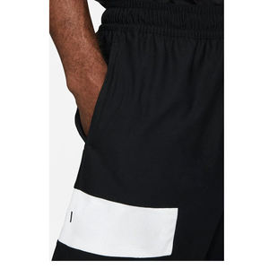 Short en maille de polyester imprimé au-dessus du genou avec logo intégral pour homme, avec cordon de serrage personnalisé, grande taille, style sportif, motif solide - Product Image 3