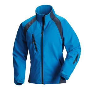 Veste polaire d'hiver chaude softshell pour homme de couleur unie à personnaliser avec sérigraphie brodée et impression numérique par sublimation - Product Image 3