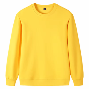 Logo personnalisé imprimé hommes femmes coton cou pulls à la mode pull tricoté personnel automne porter hommes sweat - Product Image 3