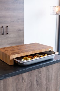 Tabla de Cortar de Madera Clásica Personalizable, Tabla de Picar Decorativa <span class=keywords><strong>para</strong></span> Cocina y Comedor - Product Image 3