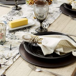 Servilleteros redondos de latón para piezas de centro de mesa de fiesta, servilletero único para decoración del hogar - Product Image 3