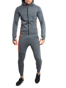 Conjunto Deportivo Casual para Hombre, Lavado Ácido, 100% Algodón, Transpirable, Ligero, Manga Larga, Elegante, Cómodo, Verano 2026 - Product Image 1