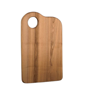 Planche à découper ronde en bois de manguier brun de la meilleure qualité pour les fruits et légumes - Product Image 5