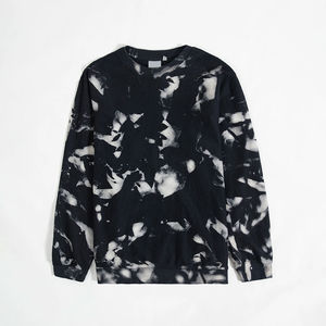 เสื้อสเวตเตอร์แขนยาวสำหรับผู้ชาย, เสื้อสเวตเชิ้ตแขนยาวผ้าฝ้าย100% ระบายอากาศได้ดี - Product Image 1