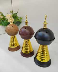 Nouveau 2024 industriel vent 3 pièces résine porte-encens arabe bakhoor maison hôtel concis encensoir madame brûleur d'encens - Product Image 2