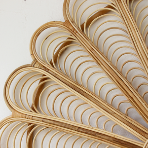 Cabecero de Cama Arqueado Pequeño Hecho a Mano con Mimbre, Decorativo, Estilo Boho, Panel Trasero para Muebles de Dormitorio, Muebles de Dormitorio Bohemios - Product Image 5