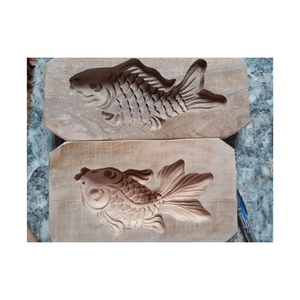 Molde de pastel de luna de madera al por mayor, modelo de pastel para hornear, herramienta para hornear pasteles de piel de nieve de mediados de otoño, molde para pastel de galletas - Product Image 3