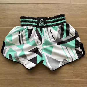 2025 Wholesale OEM Custom Kickboxing Fight Bjj <b>Shorts</b> Breathable Boxing Man <b>Mma</b> <b>Shorts</b> Fighting <b>Shorts</b> - Product Image 3