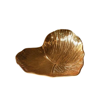 Tazón martillado de Metal con forma elegante, plato de mesa ecológico de gran calidad para servir Chocolate, soporte moderno para postres para uso en bodas - Product Image 6