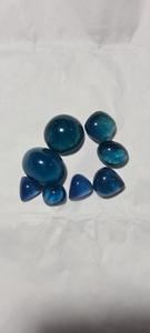 Cabochon en forme de mélange de fluorite bleu-vert naturel pour la fabrication de bijoux cabines de flourite de couleur bio - Product Image 5