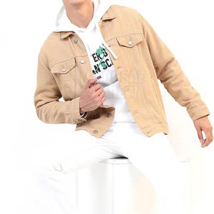 Streetwear nouvelle mode confortable hommes jean veste 2025 couleur personnalisée tenue décontracté hommes jean veste d'hiver - Product Image 5