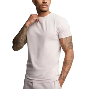 T-shirt en coton vierge pour hommes coupe régulière haut à manches courtes impression personnalisée logo Streetwear t-shirt fabricant OEM ODM services - Product Image 6