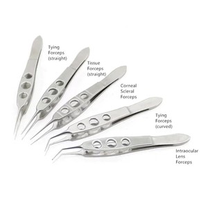 Juego de instrumentos oftálmicos básicos personalizados para cirugía de cataratas, fuente de alimentación manual, instrumentos oculares de microcirugía - Product Image 4