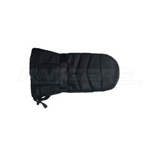 Gants de ski en cuir de qualité supérieure Mode personnalisée Imperméable Vêtements de ski de neige Sangle de poignet réglable Marque privée Gants de sport d'hiver - Product Image 4