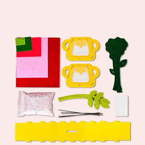 Construction <b>Game</b> Pot Flowers Model Building Tool Kits - Product Image 3