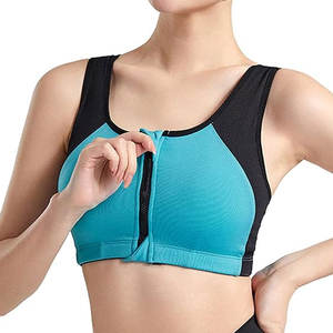 Soutien-gorge de sport pour femmes respirant à maintien élevé, fabriqué sur mesure, séchage rapide, léger, polyester/coton, fabriqué en usine, prix raisonnable - Product Image 4