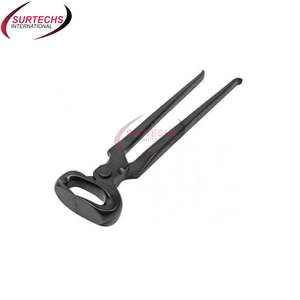 Pinza para pezuñas de caballo resistente de 12 pulgadas de alta calidad, acero al carbono forjado con base de instrumento quirúrgico cromado, escofina para pezuñas - Product Image 3