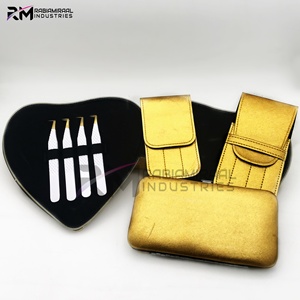 Pinces à cils en acier inoxydable de haute qualité RMI Wholesale, spécifications, style, pinces à extensions de cils artificiels, pointe pointue - Product Image 4