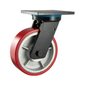 Ruedas giratorias industriales de alta calidad con doble rodamiento de bolas, muy vendidas, para exportación al por mayor. - Product Image 6