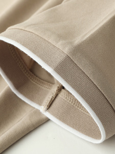 Chemise polo à manches courtes pour homme, style décontracté, col à revers, nouvelle collection, logo personnalisé OEM, design léger pour le travail - Product Image 6