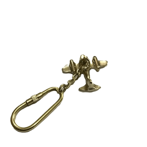 Llavero Náutico Vintage de Latón Macizo Ecológico con Forma de Hélice del Titanic - Product Image 4