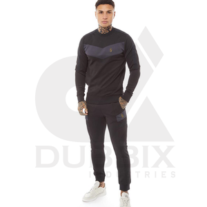 Ensemble de survêtements à manches longues pour hommes pour la course à pied et le sport Vente en gros Personnalisé Nouveau style de survêtement pour hommes de haute qualité - Product Image 1