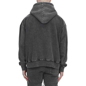 Direct Factory 100% Cotton <b>Vintage</b> Hoodie High Street Series-Stone Washed Old <b>Sweater</b> Embroidery Winter Season - Product Image 6