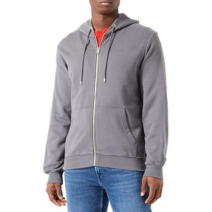 Sweat à capuche zippé personnalisé en coton éponge de haute qualité 330 GSM pour hommes propre Logo imprimé coloré sweats à capuche zippés pour hommes avec col à capuche - Product Image 6